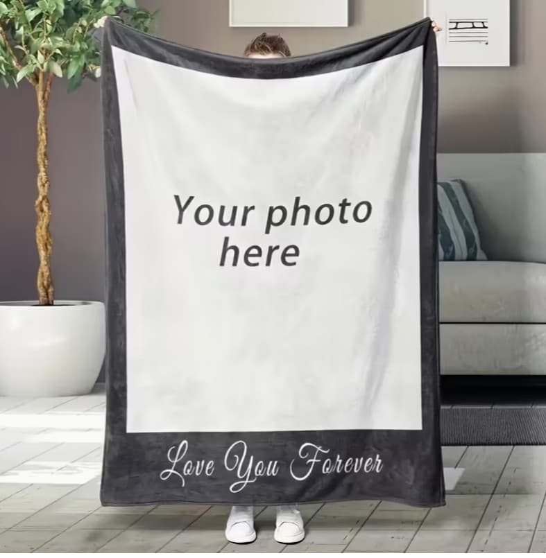 Sublimated Photo Blanket